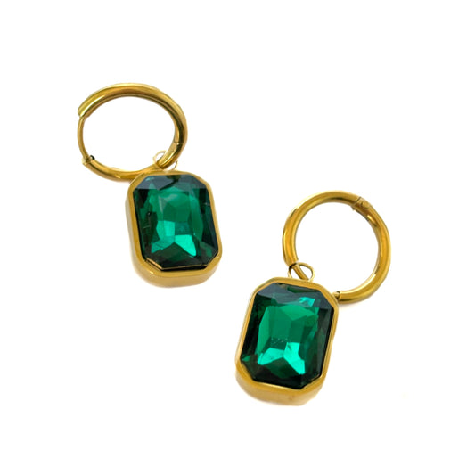 Emerald Earrings