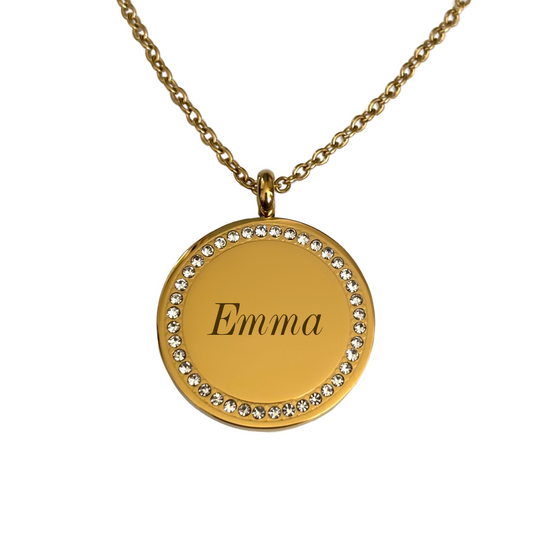 Laura Engraved Necklace